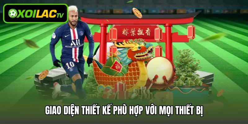 Giao diện thiết kế phù hợp với mọi thiết bị